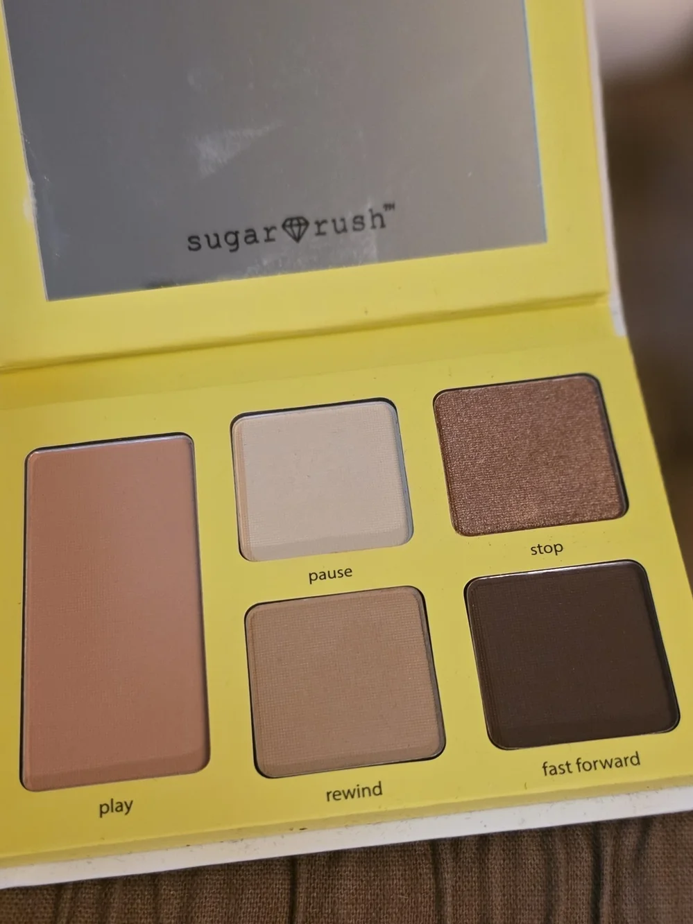 SugarRush Neutral Eyeshadow Palette - Warm Brown & Cream Shades